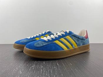 adidas x Guccii1 Gazelle Blue  7078489STU04860