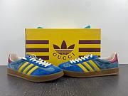 adidas x Guccii1 Gazelle Blue  7078489STU04860 - 5