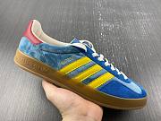 adidas x Guccii1 Gazelle Blue  7078489STU04860 - 4