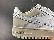 A Bathing Ape Bape Sta Low Suede Heel White - 2