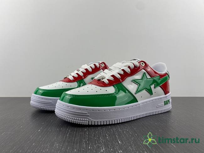 A Bathing Ape Bape Sta Green Red 1I80-191-004 - 1