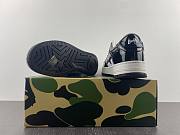 A Bathing Ape Bape Sta Patent Leather Black White 1I70191002 - 2