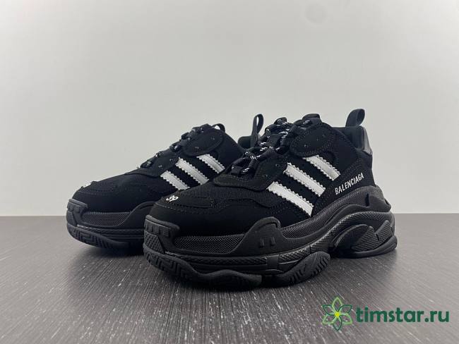 Blncig Triple S Adidas Black - 1