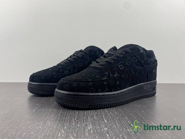 Air Force 1'07 Low LsVttn Black - 1