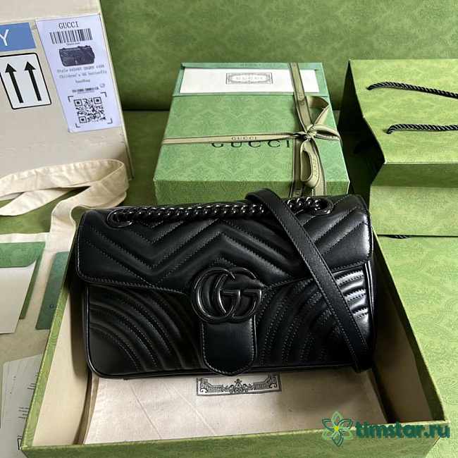 Guccii1 GG Marmont small shoulder bag 443497 26cm - 1