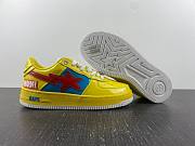 A Bathing Ape Bape Sta MARVEL Yellow Blue - 4