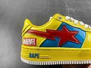 A Bathing Ape Bape Sta MARVEL Yellow Blue - 3