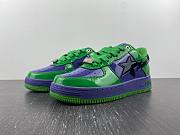 A Bathing Ape Bape Sta MARVEL Green Purple - 1