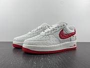 Nike Air Force 1 LsVttn white red - 1