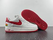 Nike Air Force 1 LsVttn white red - 4