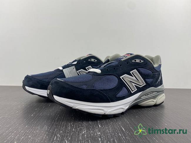 NwBlnc 990v3 MiUSA Navy Denim M990NB3 - 1