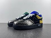 Nike Air Force 1 LsVttn black yellow - 1