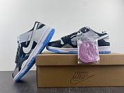 Nike Dunk Low Scrap Black Neutral Grey University Blue White DN5381-001 - 2