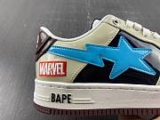 A Bathing Ape Bape Sta MARVEL Blue Black - 5