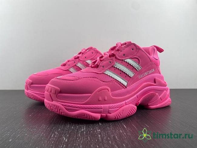 Blncig Triple S Adidas Pink - 1