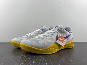 Nike Kobe 8 Easter white yellow