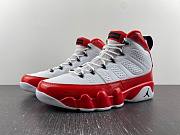 Nike Air Jordan 9 Retro White Gym Red - 1