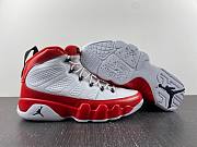 Nike Air Jordan 9 Retro White Gym Red - 5