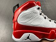 Nike Air Jordan 9 Retro White Gym Red - 4