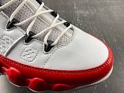 Nike Air Jordan 9 Retro White Gym Red - 2