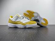 Nike Air Jordan 11 Low Yellow Snakeskin AH7860-107 - 2