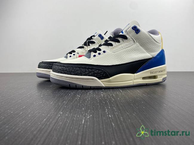 Nike Air Jordan 3 blue black - 1