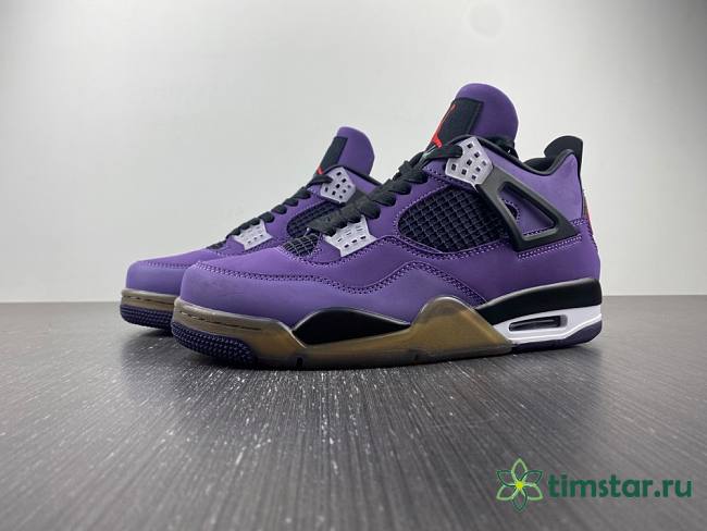 Nike Air Jordan 4 Travis Scott purple - 1