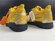 Nike Air Rubber Dunk Off-White University Gold CU6015-700  - 3