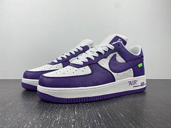 Nike Air Force 1 LsVttn white purple