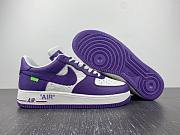 Nike Air Force 1 LsVttn white purple - 3