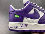 Nike Air Force 1 LsVttn white purple - 6