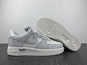 Nike Air Force 1 LsVttn white grey - 6