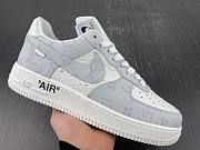 Nike Air Force 1 LsVttn white grey - 4