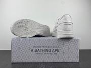 A Bathing Ape Bape Sta white Crocodile pattern - 2