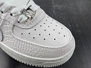 A Bathing Ape Bape Sta white Crocodile pattern - 5