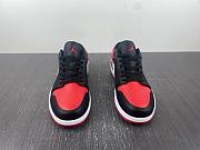 Nike Air Jordan 1 Low Alternate Bred Toe 553558-066 - 3