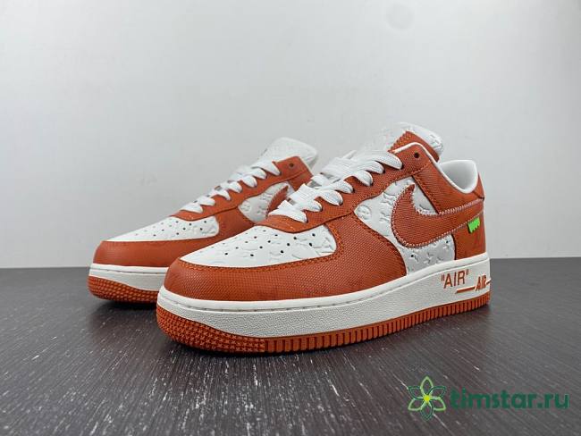 Nike Air Force 1 LsVttn orange - 1