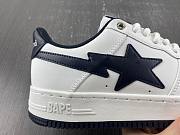 A Bathing Ape Bape Sta JJJJound White Navy 1I73-291-911 - 4