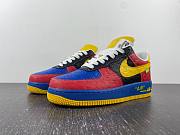 Nike Air Force 1 LsVttn blue red yellow - 1