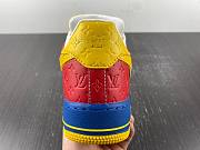 Nike Air Force 1 LsVttn blue red yellow - 6