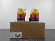 Nike Air Force 1 LsVttn blue red yellow - 5