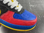 Nike Air Force 1 LsVttn blue red yellow - 3