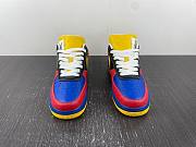 Nike Air Force 1 LsVttn blue red yellow - 2