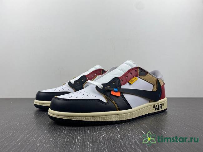 Nike Air Jordan 1 off white union - 1