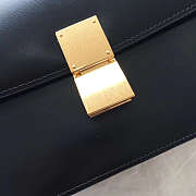 Celin Classic Black Bag in Box Calfskin Smooth Leather - 3