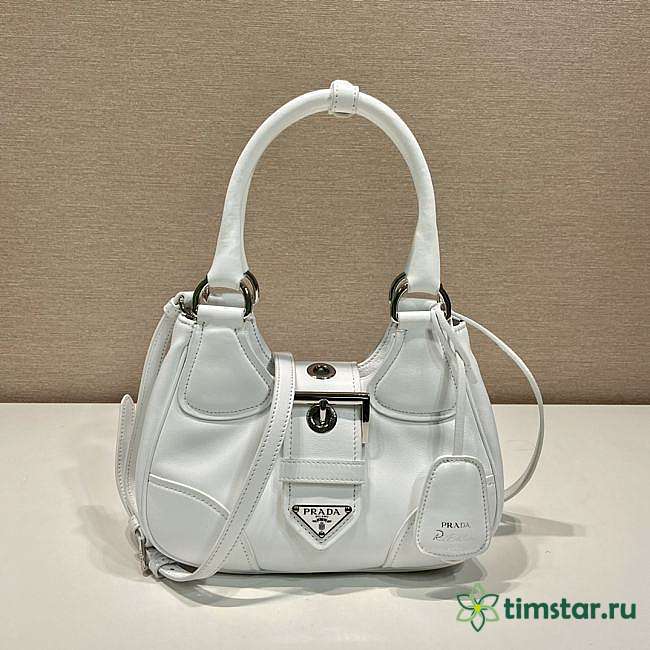 Pradaa Moon Handbag White - 1