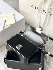 Gvnchy 4G Bag Black with Silver Hardware 17cm - 4