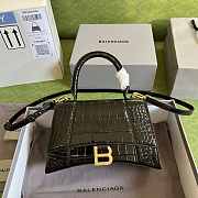 Blncig Hourglass Handbag Black - 1