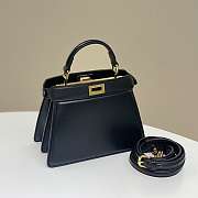 Feendi Peekaboo ISeeU Handbag Black 20cm - 2