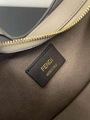 Feendi O'Lock Swing Shoulder Bag Light Beige 32cm - 4